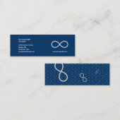 Unendlichkeit - Wissenschaftler-Visitenkarte Mini Visitenkarte (Vorne/Hinten)