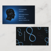 Unendlichkeit - Wissenschaftler-Visitenkarte Visitenkarte (Vorne/Hinten)