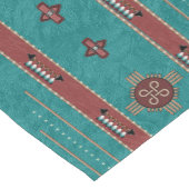 Unendlichkeits-Baumwolltabellen-Läufer Kurzer Tischläufer (Ecke)