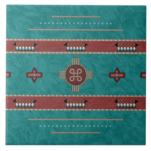 Unendlichkeits-Keramik-Fliese Fliese (Vorderseite)