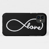 Unendlichkeits-Liebe Case-Mate iPhone Hülle (Rückseite (Horizontal))