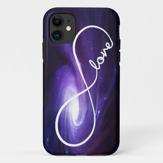 Unendlichkeits-Liebe - Galaxie Case-Mate iPhone Hülle (Rückseite)