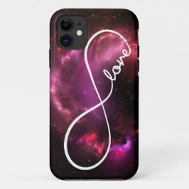 Unendlichkeits-Liebe - rosa Nebelfleck Case-Mate iPhone Hülle