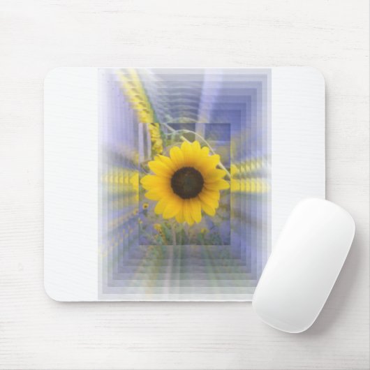 Unendlichkeits-Sonnenblume Mousepad (Mit Mouse)