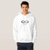 Unendlichkeits-Symbol auf Hoodie (Vorne ganz)