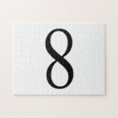 Unendlichkeits-Symbol Puzzle (Horizontal)