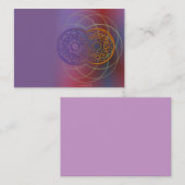 Unendlichkeits-Visitenkarte für Heiler Visitenkarte (Vorne/Hinten)