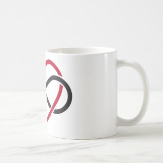 Unendlichkeitsherz, immer währende Liebe Kaffeetasse