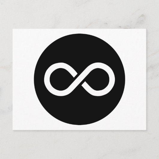 Unendlichkeitsideologie Postkarte (Vorderseite)