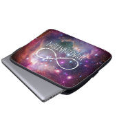 Unendlichkeitsschleife und laptopschutzhülle (Vorne Knopf)