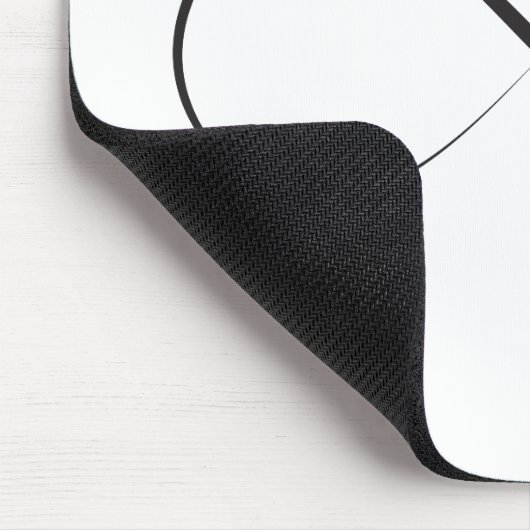 Unendlichkeitsschmetterlingssymbol Mousepad (Ecke)