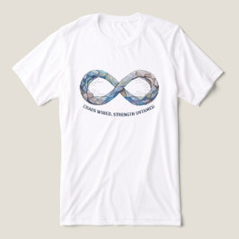 Unendlichkeitssymbol Chaos Verdrahtete Stärke Geom Tri-Blend Shirt