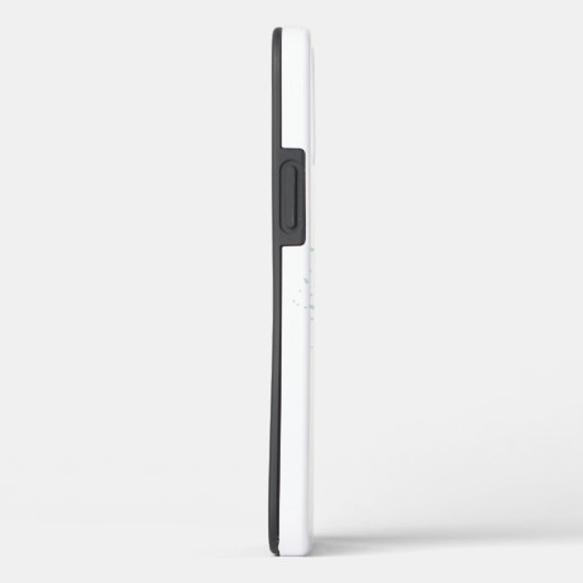 Unendlichkeitssymbol mit Peacock Feather Case-Mate iPhone Hülle (Rückseite / Rechts)