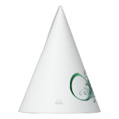 Unendlichkeitssymbol mit Peacock Feather Partyhütchen (Links)