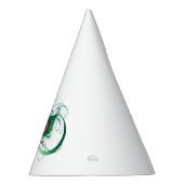 Unendlichkeitssymbol mit Peacock Feather Partyhütchen (Rechts)