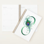 Unendlichkeitssymbol mit Peacock Feather Planer (Anzeige)