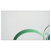 Unendlichkeitssymbol mit Peacock Feather Stoff (Fat Quarter (45,7 x 55,9 cm))