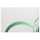 Unendlichkeitssymbol mit Peacock Feather Stoff (Fat Quarter (45,7 x 55,9 cm))