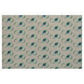 Unendlichkeitssymbol mit Peacock Feather Stoff (Fat Quarter (45,7 x 55,9 cm))