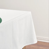 Unendlichkeitssymbol mit Peacock Feather Tischdecke (Beispiel)