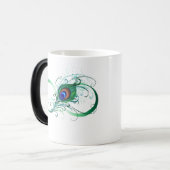 Unendlichkeitssymbol mit Peacock Feather Verwandlungstasse (Vorderseite Links)