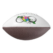 Unendlichkeitssymbol mit Rainbow-Rose Football (Gedreht 90)