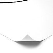 Unendlichkeitssymbol mit Rainbow-Rose Fotodruck (Ecke)