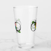 Unendlichkeitssymbol mit Rainbow-Rose Glas (Rechts)