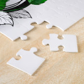 Unendlichkeitssymbol mit Rainbow-Rose Puzzle (Seite)