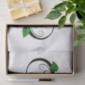 Unendlichkeitssymbol mit Rainbow-Rose Seidenpapier (Geschenk)