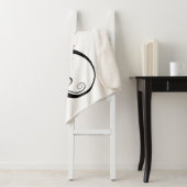 Unendlichkeitssymbol mit Rainbow-Rose Sherpadecke (Beispiel)