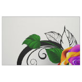 Unendlichkeitssymbol mit Rainbow-Rose Stoff (Fat Quarter (45,7 x 55,9 cm))