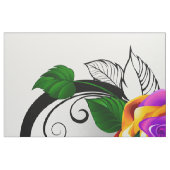 Unendlichkeitssymbol mit Rainbow-Rose Stoff (Fat Quarter (45,7 x 55,9 cm))