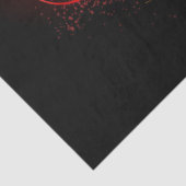 Unendlichkeitssymbol mit Regenbogen-Feder Seidenpapier (Ausschnitt)