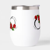 Unendlichkeitssymbol mit Rote Rosen (Links)