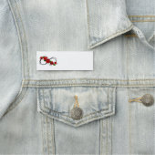 Unendlichkeitssymbol mit Rote Rosen Namensschild (Beispiel)