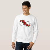 Unendlichkeitssymbol mit Rote Rosen Sweatshirt (Vorne ganz)