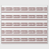 Unendlichkeitssymbol oder Lemniscate Forever Geschenkpapier (Flach)