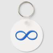 Unendlichkeitssymbol Schlüsselanhänger (Vorderseite)