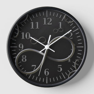 Unendlichkeitssymbol Uhr