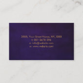 Unendlichkeitssymbol - Zweigstellenkarte Tree Visitenkarte (Rückseite)