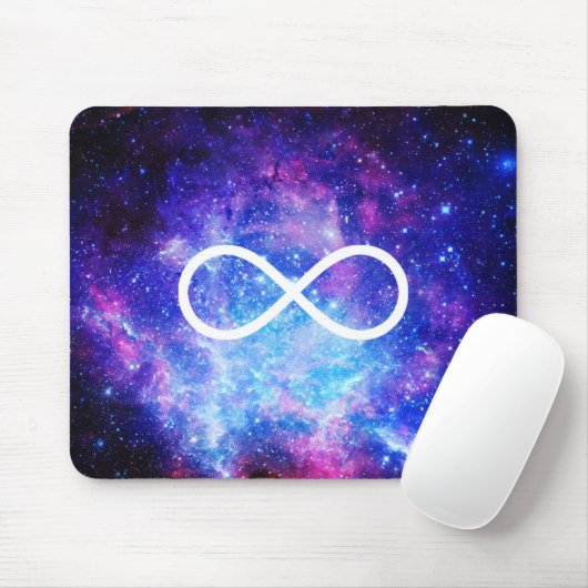 Unendlichkeitssymbolnebelfleck Mousepad (Mit Mouse)