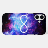 Unendlichkeitszeichen-Nebel Case-Mate iPhone Hülle (Rückseite (Horizontal))