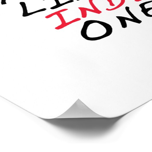 Unentbehrlich Poster (Ecke)