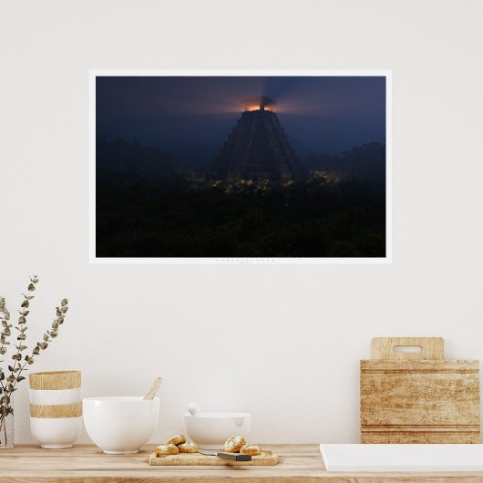 Unentdeckt (Nacht) Poster (Küche)