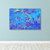 Unentdeckter Planet Leinwanddruck (Insitu (Holzboden))