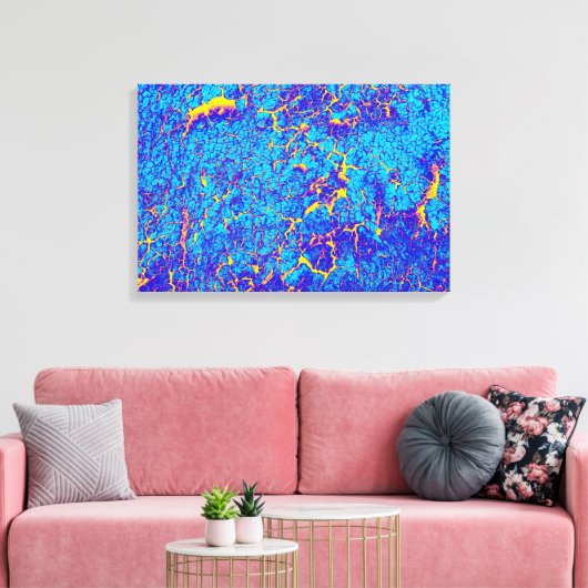 Unentdeckter Planet Leinwanddruck (Insitu (Wohnzimmer))