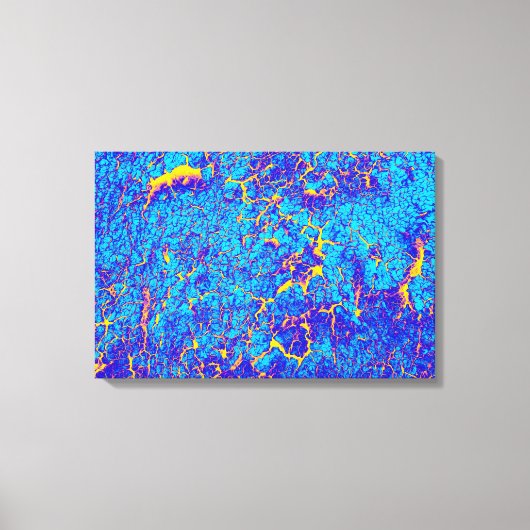 Unentdeckter Planet Leinwanddruck (Vorderseite)