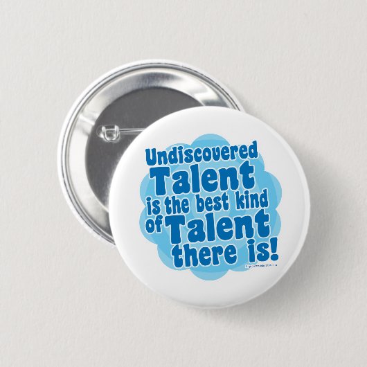Unentdecktes Talent Button (Vorne & Hinten)