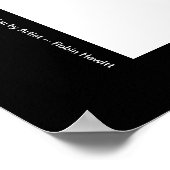 Unentscheidung ~ Elchposter Poster (Ecke)